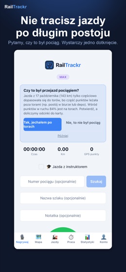 Pytanie: Czy to był przejazd pociągiem?
